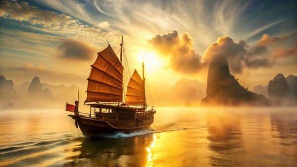 一群木匠船难失踪8年归来竟是被带入海底龙宫(组图)