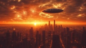 滿天星影：西安上空的不明飛行物再現15年謎團(圖)