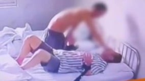 惊悚：湖北老人住院双手遭绑被病友抠出眼球(组图)