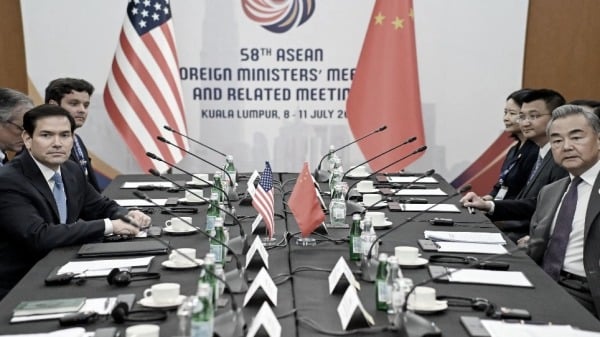川普围堵中共三板斧中美外长会火药味浓(图)