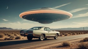 车上撞见UFO一连串无法解释的现象(图)
