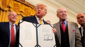 川普簽署新法案將芬太尼列一級管製藥物(圖)
