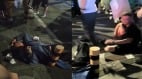 传河南交警酒驾撞到拾荒老人车抡头盔打老人致头部出血(图)