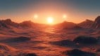 河南7月飞雪黄山现三体太阳(视频)