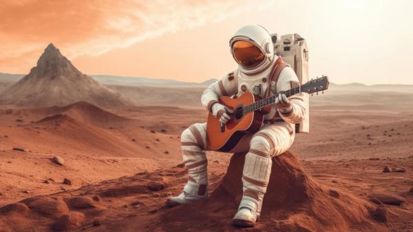 科幻小說《火星計畫》描述了關於執行火星任務的太空幻想。
