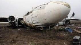 俄远东安加拉航空客机坠毁43名乘客6名机组生死未卜(图)
