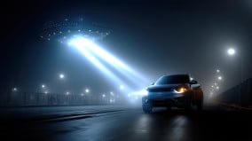一晚至少15起目擊導致汽車停擺的UFO(圖)