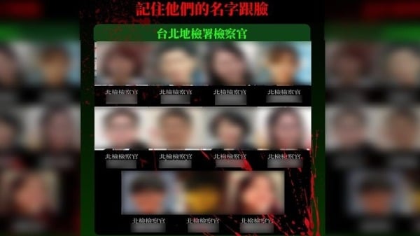 柯文哲支持者制“血痕照”恐吓检方北检追查始作俑者(图)