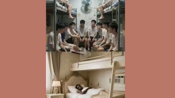 中国学生宿舍没冷气中暑黑人留学生盖被子吹空调(图)