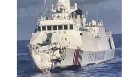 北京脸丢大了连官媒都不敢提为追逐菲海警船竟2艘中国舰相撞(图视频)