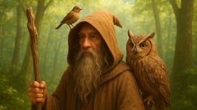 《指環王》裡的懂鳥人褐袍巫師拉德蓋斯特(圖)