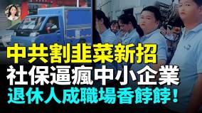 中共强制交社保年輕人哭了退休大爺大媽搶飯碗中國經濟要熄火(視頻)