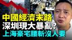 深圳经济抗大量企业倒闭跑路底层民众讨薪点燃怒火上海魔都也完了房价跳水豪宅腰斩无人问津(视频)