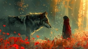 森林里的巨狼一段家族土地上的神秘经历(图)