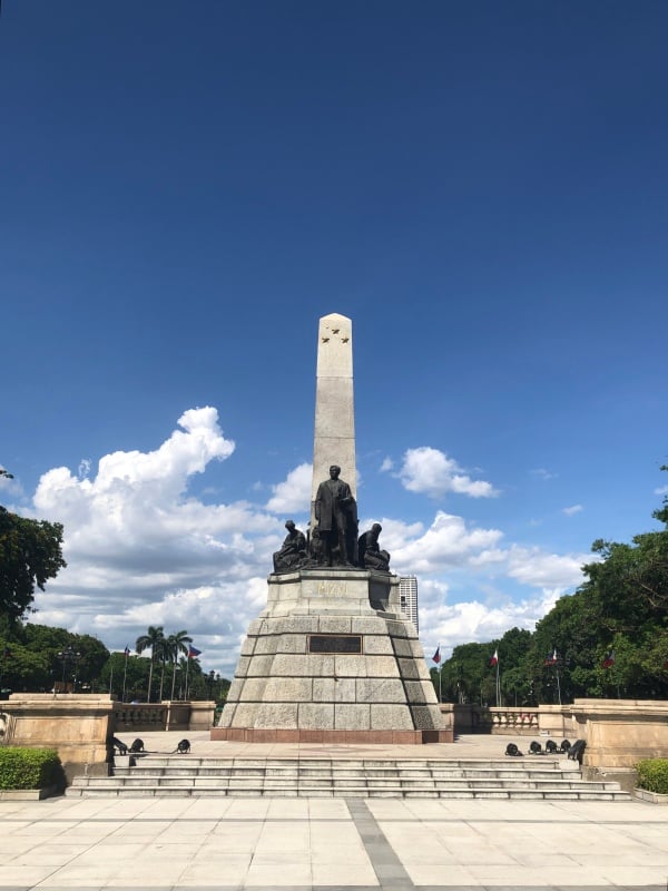 菲律賓 馬尼拉 王城區 黎剎公園 黎剎紀念碑