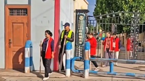 最安全国家新疆幼儿园放学老师个个持大棒戒备(图)