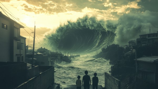 海嘯 洪水 天災 989276144