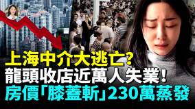 上海中介集体大逃亡房价“膝盖斩”230万蒸发工厂榨干劳动力单休变员工福利(视频)
