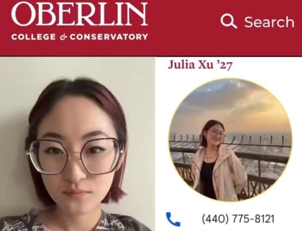 奧柏林學院（Obelin University）一名左翼激進學生茱莉亞．徐（Julia Xu）