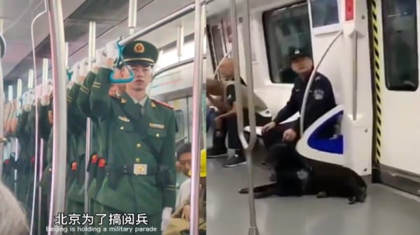 中共阅兵前制造紧张气氛市民：为搞阅兵好恐怖啊(图)