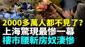 上海樓市現最慘一幕商舖成排倒閉城市空心化中產變無產大蕭條景象令人震驚(視頻)