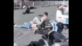 中共閱兵前爆「獻忠」廣州車撞4公里視頻瘋傳(圖)