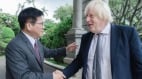 前英首相强生：台人力抗中共不会孤军奋战(图)