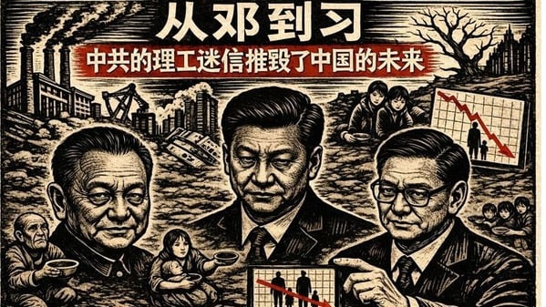 从邓到习中共的理工迷信摧毁了中国的未来(图)