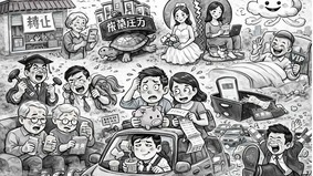 會心一笑：中國人世態看著像段子其實是日子(組圖)