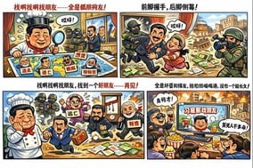 爆笑儿歌习煮席外交趴踢“找啊找啊找朋友”劲炸(组图)