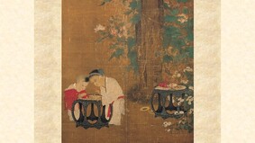 苏汉臣名画〈秋庭戏婴图〉〈冬日婴戏图〉(组图)