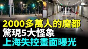 上海经济全面失控魔都惊现五大怪象(视频)