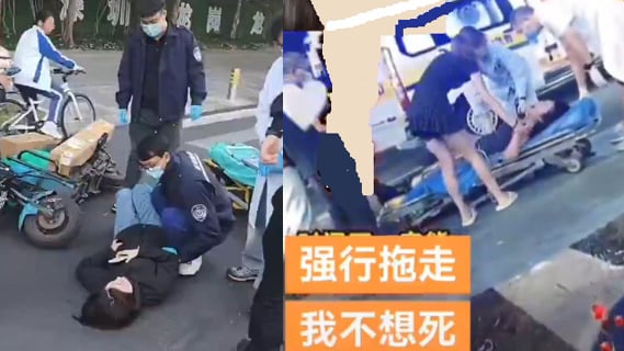 近日，深圳接连发生救护车当街绑架女生事件。