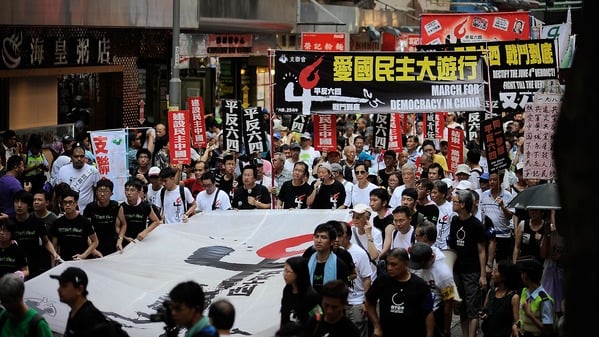 香港支联会煽颠案开审控罪逻辑受挑战(图)