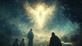 松树下的呼唤加拉班达尔圣母与天使显灵事件(图)