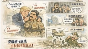 川普活捉马杜罗到底是不是“违反国际法”(图)