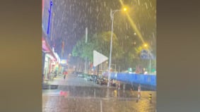 不祥之兆上海罕見「雷打雪」巨雷聲聲(組圖)