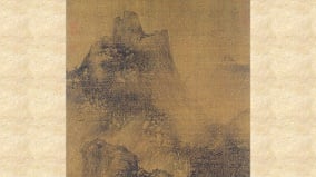 南派山水“一代画僧”巨然杰作〈层岩丛树图〉(组图)