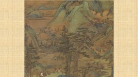 “南派之祖”董源〈江堤晚景图〉的传奇故事(组图)