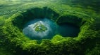 卫星地图惊见神秘圆圈威力足以摧毁城市的天灾(图)