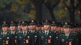 中共国防动员法生效网友拒当炮灰：征信黑了去不了(图)