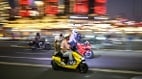 拿电锯拦截摩托车江西高速收费站挨批(图)