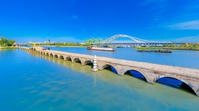 千年古橋千年河——京杭之上寶帶橋(圖)