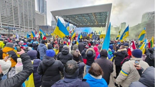 俄烏戰爭四週年加國60場活動吁和平(圖)