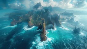 船遭遇風暴漂流意外抵達陰間的「鬼國」(圖)