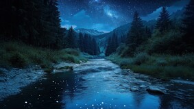 喀斯喀特山脈深夜驚魂逃跑的鹿群與未知異響(圖)