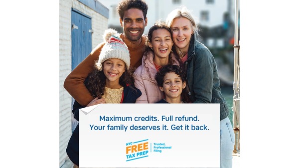 市长曼达尼加入推广纽约市民免费税务申报服务(图)