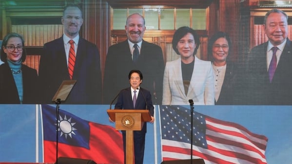 黃仁勳公開讚台美關稅談判成果賴清德盼立法院依法審查(圖)