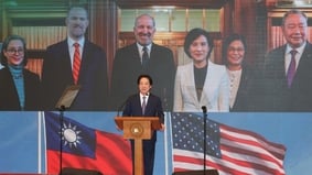 黃仁勳公開讚台美關稅談判成果賴清德盼立法院依法審查(圖)