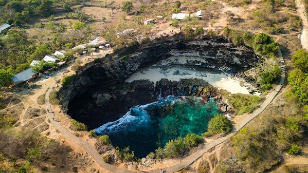 天坑 塌陷 自然 景观 1189739914